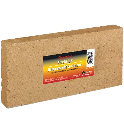 Fire Brick, 9 x 4-1/2 x 1-1/4 In.