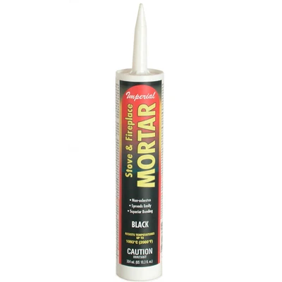 Stove & Fireplace Mortar, Black, 10.3 oz.