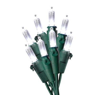 Christmas LED String Light Set, Cool White, 200 Mini Lights