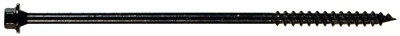 TimberTite Landscape Screws, Black Ceramic, 1/4 x 4-In., 50-Pk.