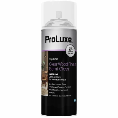 Semi-Gloss Clear Wood Finish Aerosol Spray, 12.25 Ounce Can