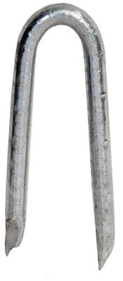 Hot-Dipped Galvanized Fence Staples, 1.75 Inches, 5 Pounds Pack