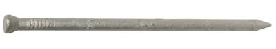 Galvanized Casing Nails, 10d, 3-inch, 1-pound Package