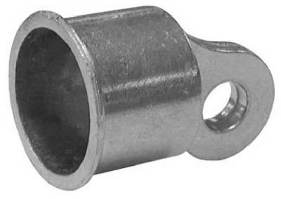 Aluminum Chain Link Rail End Cup, 1-3/8 In.