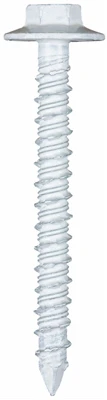 Concrete Screw Anchors, Hex Head, 1/4 x 2-1/4 In., 50-Pk.