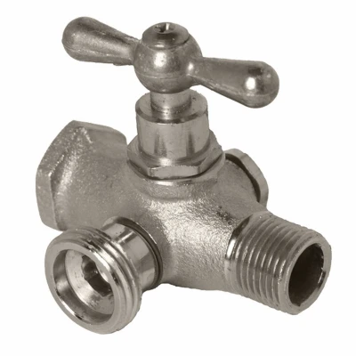 Washing Machine Valve, Lead-Free, Reversible, 1/2 In. Bypass