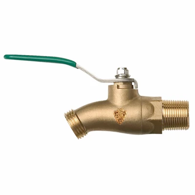 Ball Valve, Quarter Turn, Lead-Free, 1/2 MIP x 3/4 In. Hose Thread
