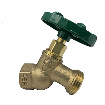 Hose Bibb, Quick Turn, Lead-Free, 1/2 FIP x 3/4 In. Hose Thread