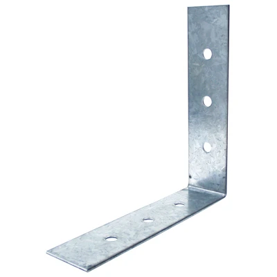Joint Angle Connector, 12 Gauge Steel, 8 x 8 x 2 In.