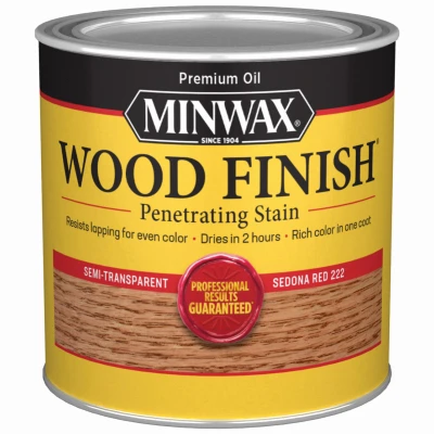 Sedona Red Wood Finish, 1/2 Pt.