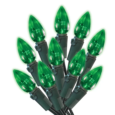 Christmas LED 70-Light Set, C3, Green