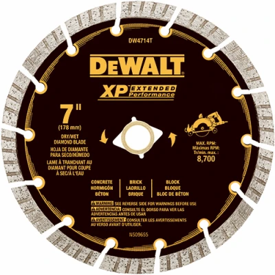Diamond Wheel, Segmented, 7 In.