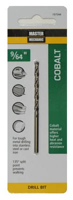 9 by 64 Inch by 2 and 7 by 8 Inch Cobalt High Speed Steel Drill Bit