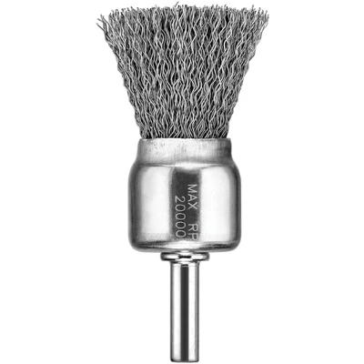 Crimped-End Wire Brush, 1 In.