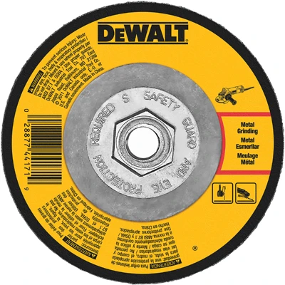 Metal Grinding Wheel, 1/8 x 5/8 x 4-1/2 In.