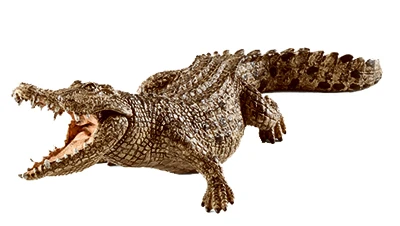 Crocodile Toy Animal Figure, Ages 3 & Up