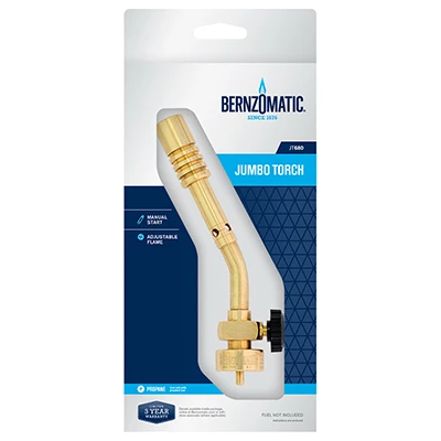 JT680 Jumbo Torch Heavy Duty Butane Gas Torch with Adjustable Flame
