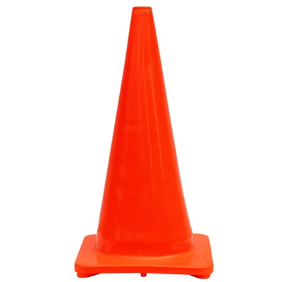28-inch Orange Pvc Traffic Cone For Road Safety And Emergency Use