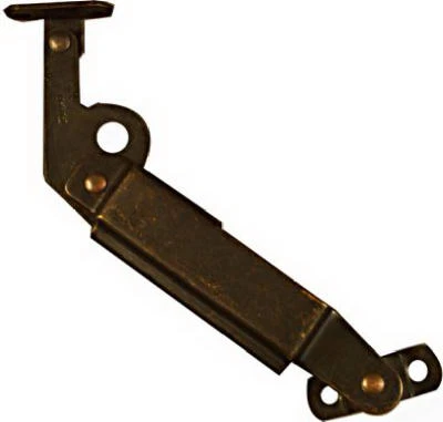 Antique Brass Center Lid Support