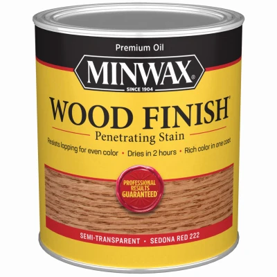 Sedona Red Wood Finish, Qt.