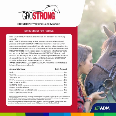 GroStrong Granular Horse Minerals Supplement, 5 Pounds