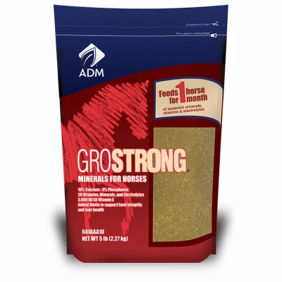 Grostrong Granular Horse Minerals, Complete Vitamin & Mineral Supplement, 5 Pounds