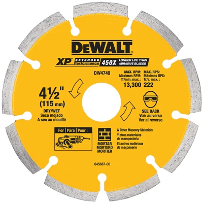 Tuck Point Blade, 4-1/2 In. x .250