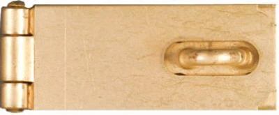 2-1/2 In. Dull Brass Safety Hasp