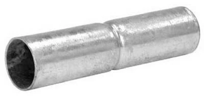 Galvanized Chain Link Top Rail Sleeve, 1-3/8 x 6 In.