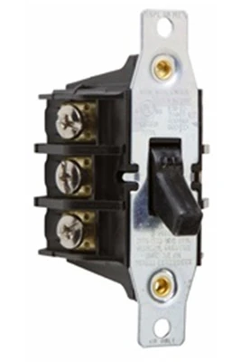 Pass and Seymour Manual Controller Switch, Three-Phase, Three-Pole, 600 Volt, 30 Amp