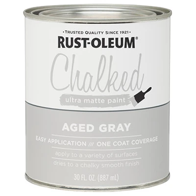 Chalked Paint, Aged Gray Blue, 30 oz.