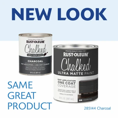 Chalked Charcoal Ultra Matte 30 Oz. Interior Chalk Paint