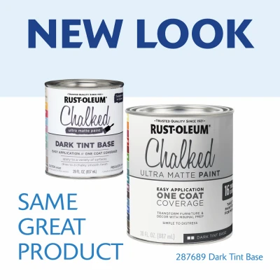 Chalked Dark Tint Ultra Matte 29 Oz. Chalk Paint - Tintable Base