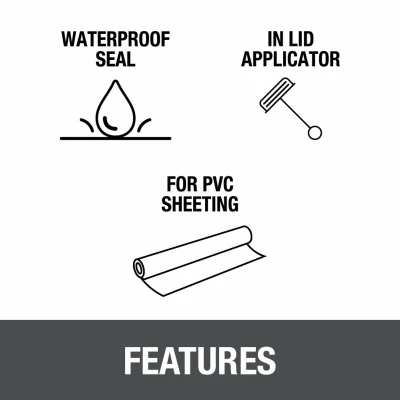 Lo-Voc X-15 PVC Solvent, 16 oz.