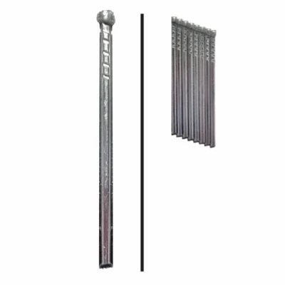 Collated Finish Nails, Angled, 15 Gauge, Galvanized, 2-In., 3,500-Ct.