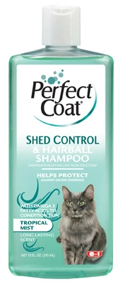 Cat Shampoo for Shed Control, 10 Ounce Bottle