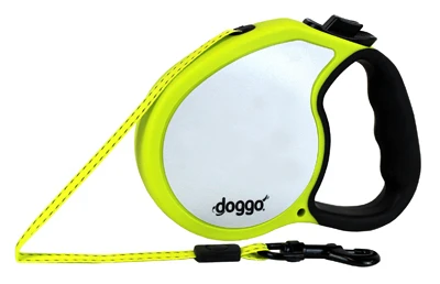 Retractable Leash For Small Dogs, Neon Yellow, 13-foot Length