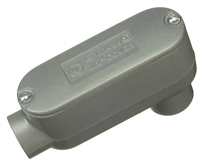 Threaded Oval Conduit Body, Type LB, 2-In.