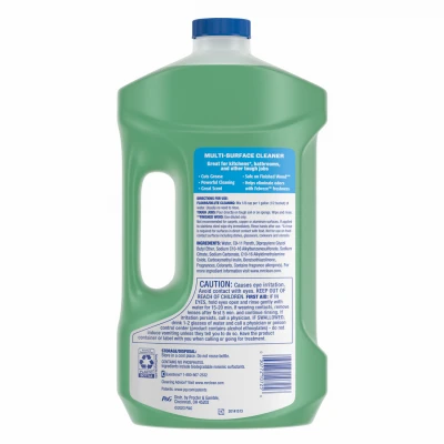 Home Pro Multi-Surface Cleaner Concentrate, Meadows and Rain Scent, 64 Ounce Bottle