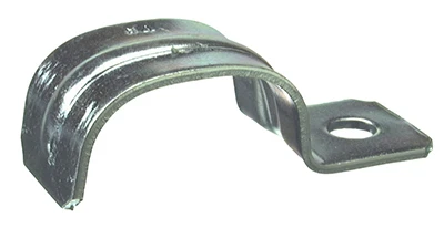 Non-Metallic Sheathed Cable Strap, 1-Hole, Steel, 10-pk.