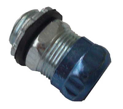 EMT Rain Tight Conduit Connector, Steel, 1-1/4-In.