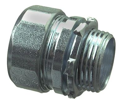 Rigid Compression Connector, Indoor Use, 1-In.,