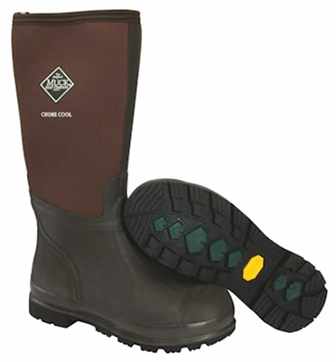 Chore Cool High Work Boots, Brown, Unisex Size 9 Men/10 Women