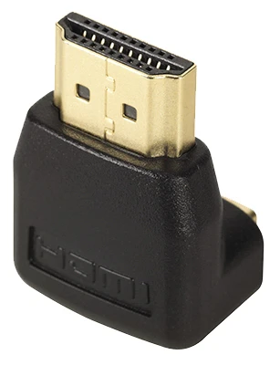 Hdmi Right-angle Adapter For Tight Spaces, Model Dhrae