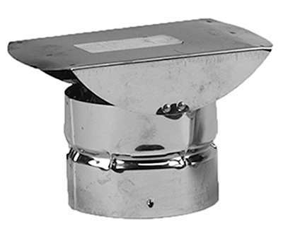 4-inch Horizontal Termination Cap For Venting Systems
