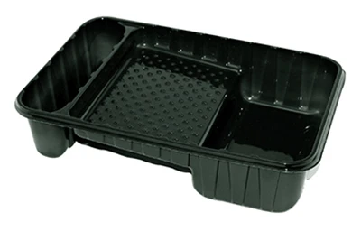 Mini Paint Roller Tray, Black, 7 In.