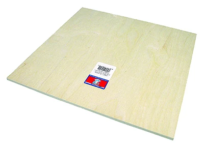 Craft Plywood, 1/64 x 12 x 24 In.