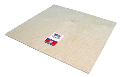Craft Plywood, 1/4" X 6" X 12" - High-quality Birch Veneer For Crafts