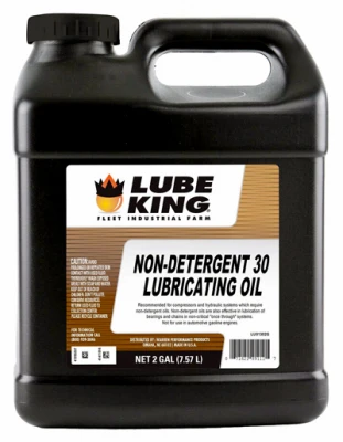 Sae 30w Non-detergent Motor Oil, 2 Gallons, Api Sa Rated