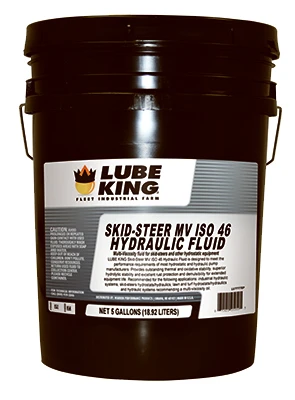 Skid Loader Hydraulic Oil, 5 Gallons - Multi-viscosity Fluid For Year-round Performance